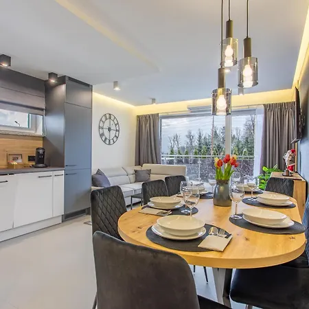 Apartament Mountain Spring- Premium 4-8 Os Z Jacuzzi, Sauną I Basenem W Cenie - Widok Na Góry