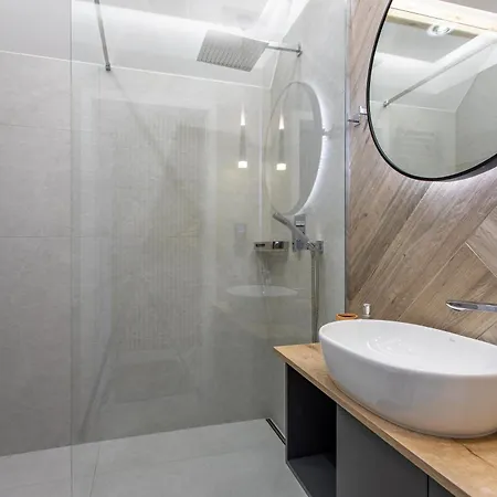 דירה Mountain Spring- Premium 4-8 Os Z Jacuzzi, Sauna I Basenem W Cenie - Widok Na Gory *