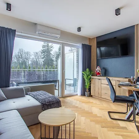 Apartament Mountain Spring- Premium 4-8 Os Z Jacuzzi, Sauną I Basenem W Cenie - Widok Na Góry